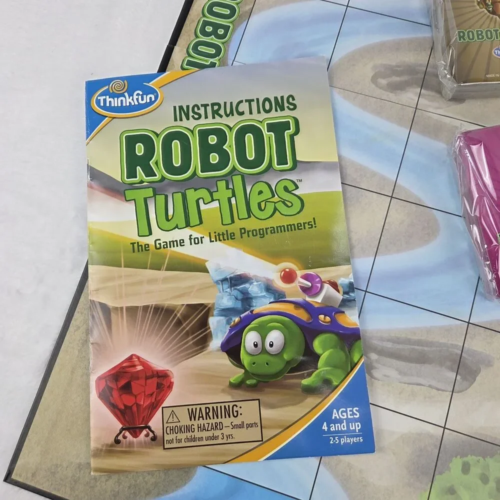 Robot Turtles Board Game By Thinkfun for Little Programmers Preschool Coding